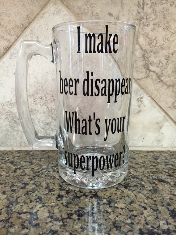 ON SALE Beer mug beer glass custom beer mug personalized Etsy