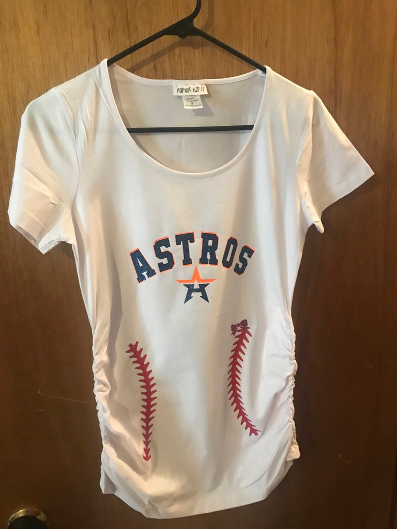 astros maternity shirt