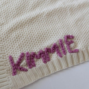 Personalized Baby Blanket image 4