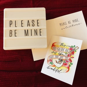 Please Be Mine Card
