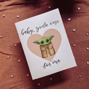Tarjeta Bebé Yoda
