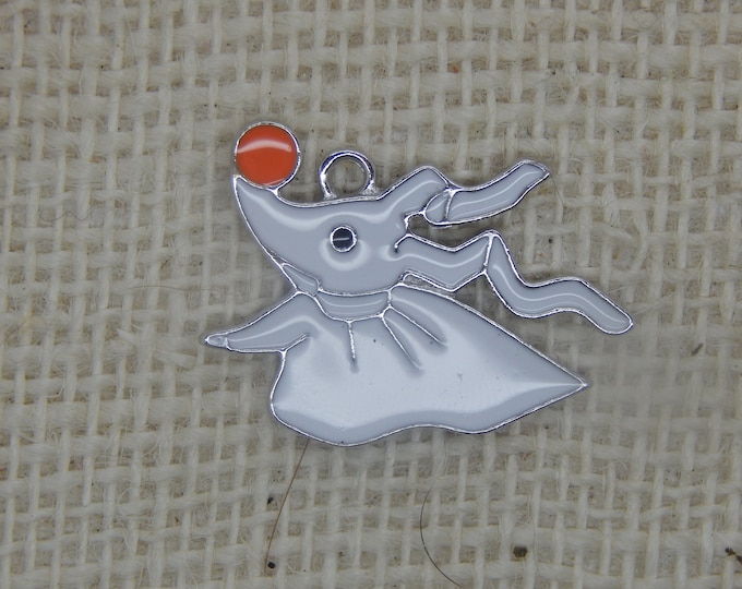 Nightmare before Christmas Zero Inspired Charm New Orange Nose