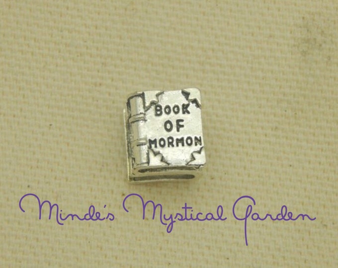 Charm Bracelet Silver color European Book of Mormon Charm