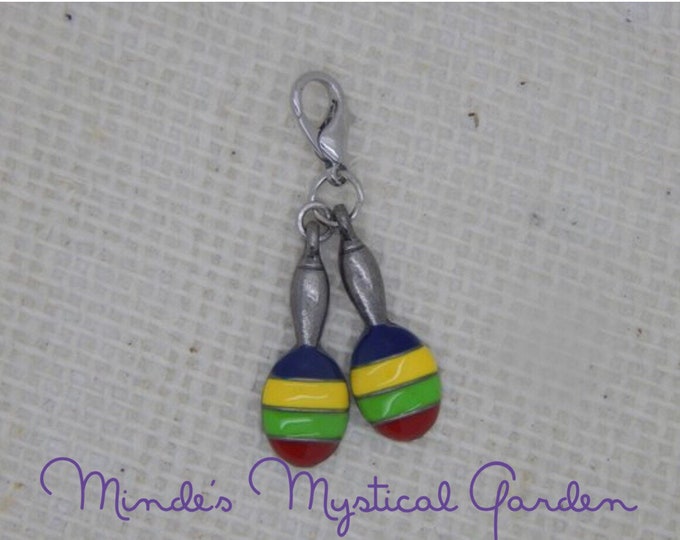 Charm Bracelet Maracas Charms NEW!