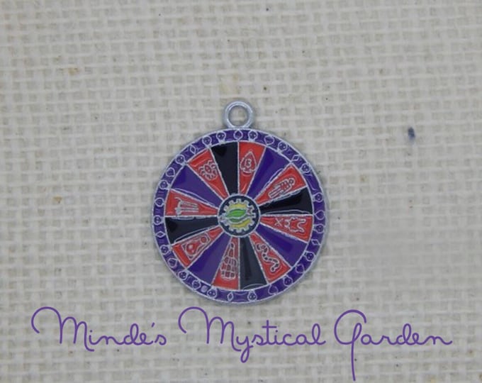 Nightmare before Christmas Oogie Boogies Roulette Wheel Inspired Charm