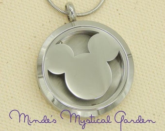 Mickey Mouse Locket - Etsy