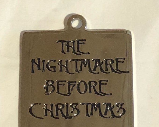 The Nightmare Before Christmas Stainless Steel Dangle Charm for Charm Bracelet