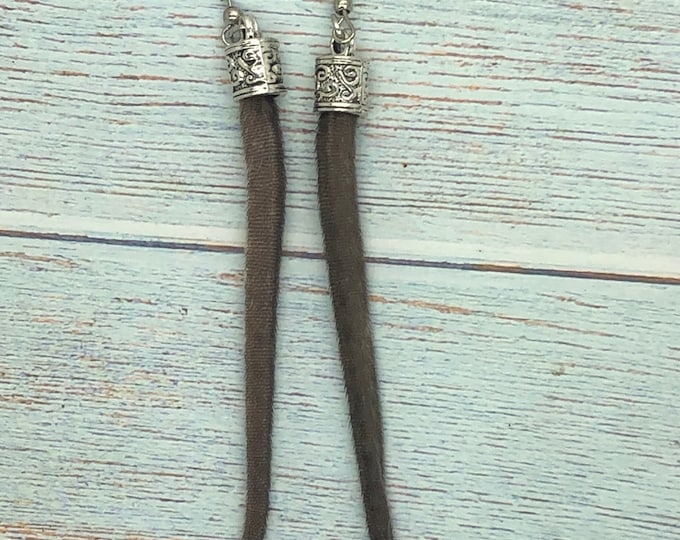 Taxidermy Rat Tail Earrings real Rats Oddities