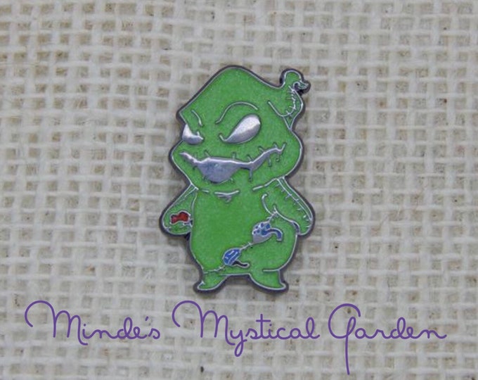 Oogie Boogie Glow in the Dark Lapel Pin