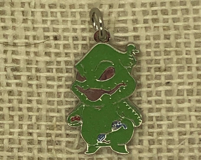 Glow in the dark Oogie Boogie from The Nightmare Before Christmas Dangle Charm for Charm Bracelet
