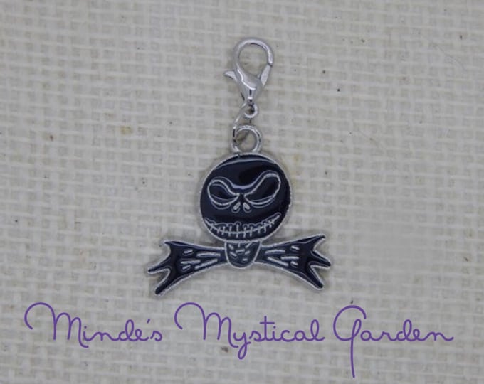 Nightmare before Christmas Jack Skellington Inspired Charm NEW!