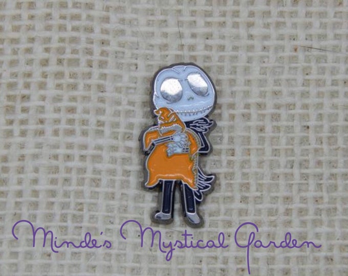 Jack Skellington and Oogie Boogie  Lapel Pin