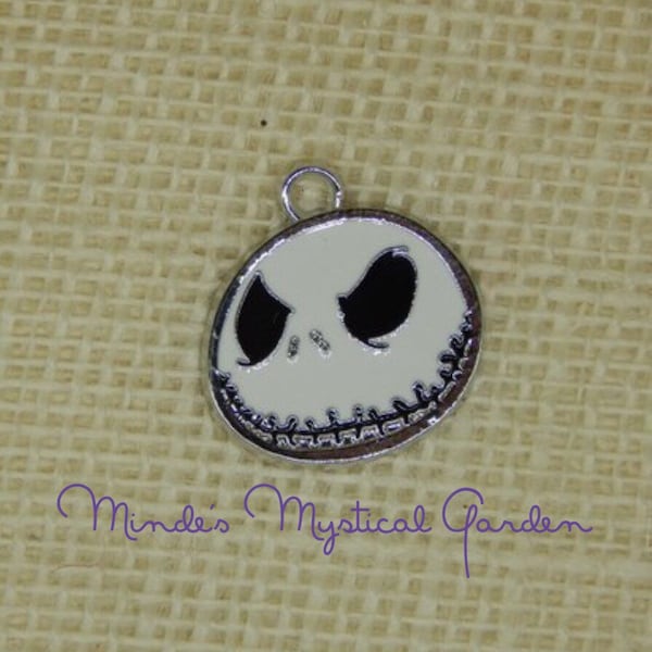 Jack Skellington Charm Bracelet Nightmare before Christmas Jack Skellington Face Inspired Charm