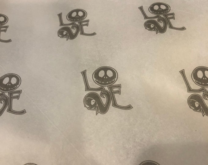 Nightmare before Christmas tissue paper