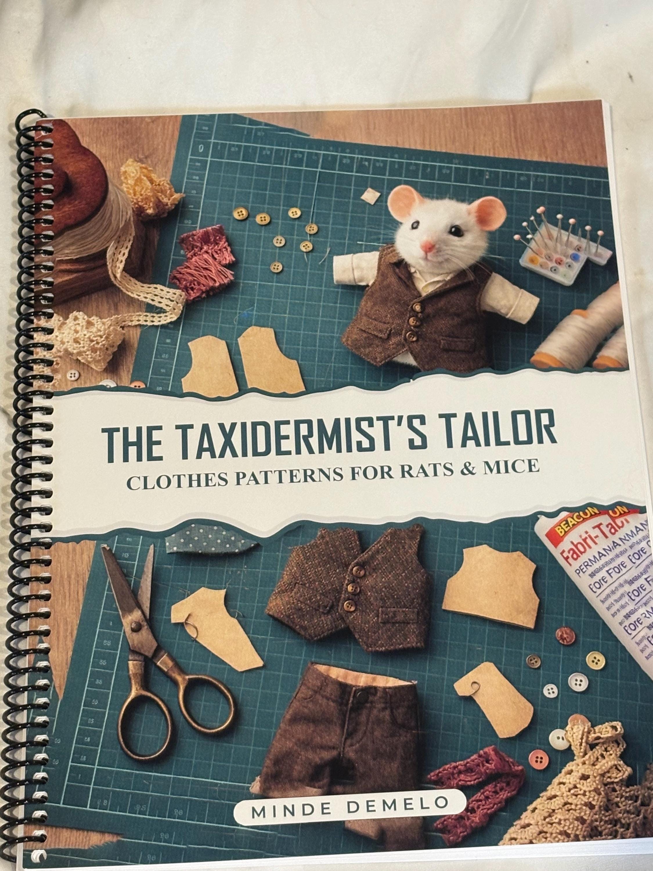 Clothes For Rats Tutorial Do It Yourself Rat Taxidermy Kit With Real Rat Skin and Sewing Pattern ...