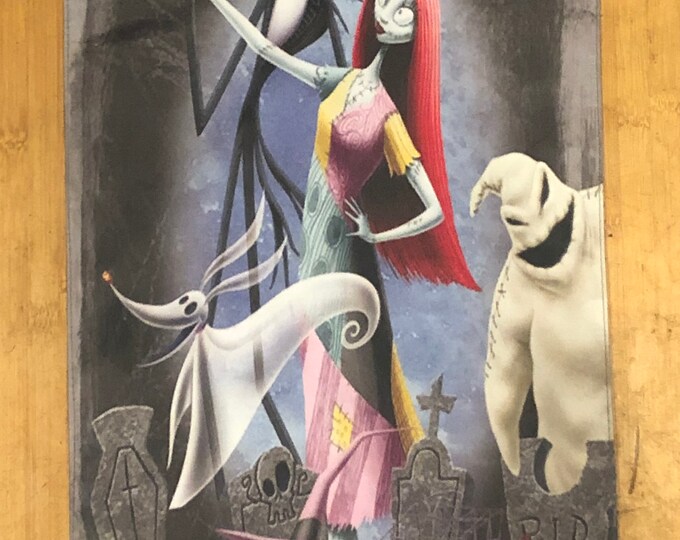 Nightmare before Christmas Garden Flag wall art