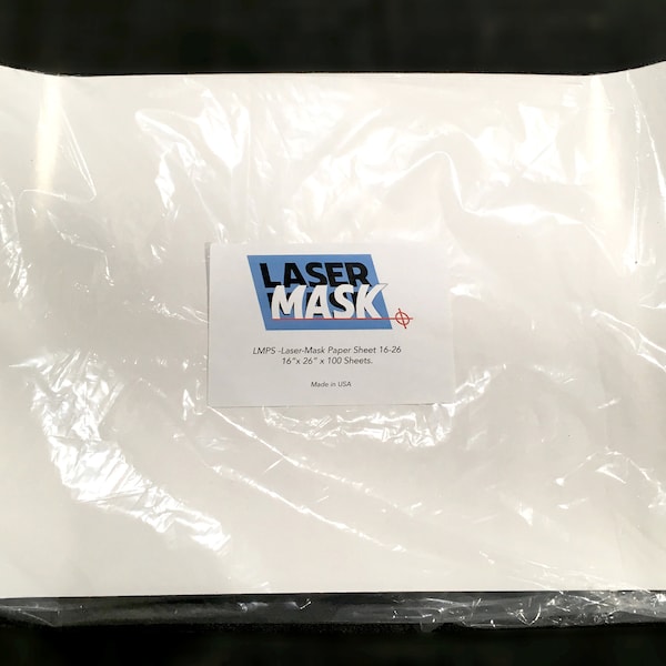 Lasermaskenpapier - 50 Blatt - Glowforge Size