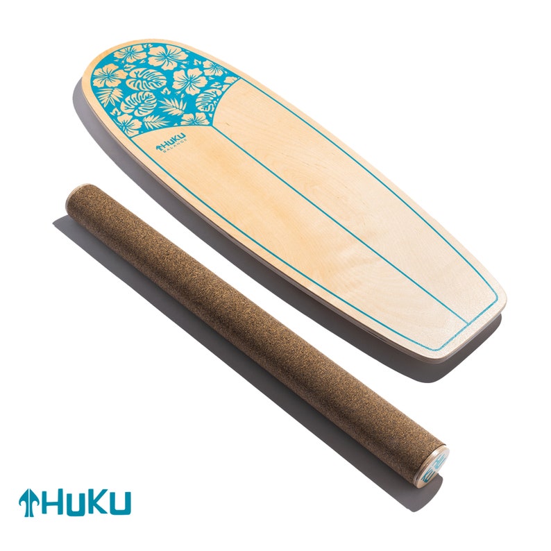 Huku Nalu Balance Board for Surfers Snowboarders Etsy