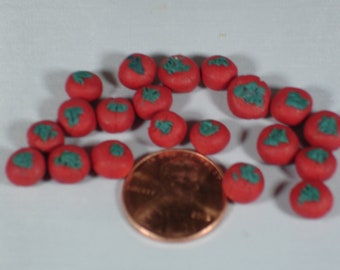 Miniature Dollhouse Loose Tomatoes