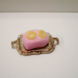 Mini Ham on silver platter