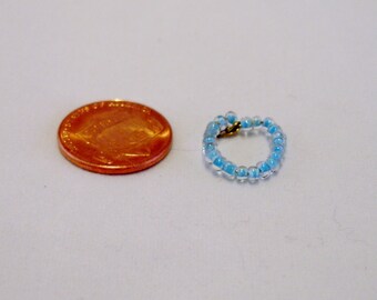 Mini Blue Bead Bracelet