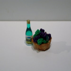 Mini Grapes and wine