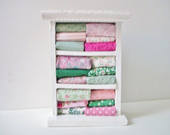 Mini Fabric Display Cabinet