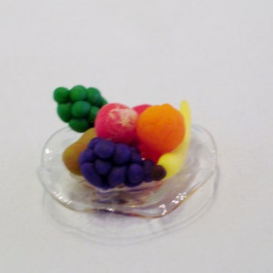 Mini Fruit in Fluted Glass Bowl