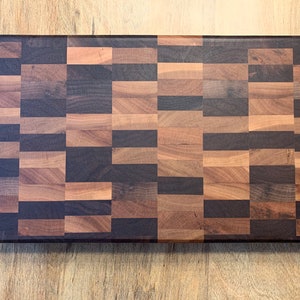 Handgemachte Ende Getreide Nussbaum und Kirsche Holz | Etsy