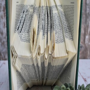 Gefaltet Buchkunst, Geschenk für das Paar, Geschenk für ihr, Freund, Freundin, Geschenk, Liebe Pfeil, Buchkunst, Buch-Liebhaber-Geschenk Teenager Geschenk