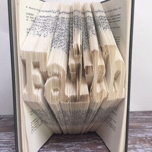 Faith Book Art, Folded Book Art, Faith Book, Gift for Friend, Cancer Survivor Gift, Faith Based Gift, Best Friend Gift, Christmas Gift