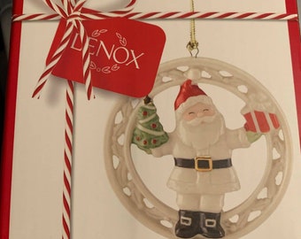 Lenox 868118  China Ornaments Jolly Santa 