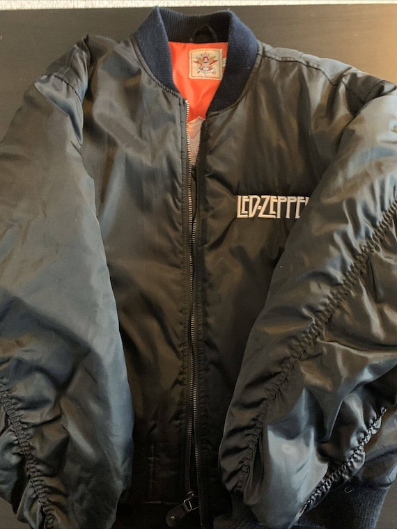 Led Zeppelin Zoso Hermit Jacket Bomber Excellent C