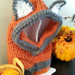 Fox Cowl can be made to order toddler, child, and adult sizes