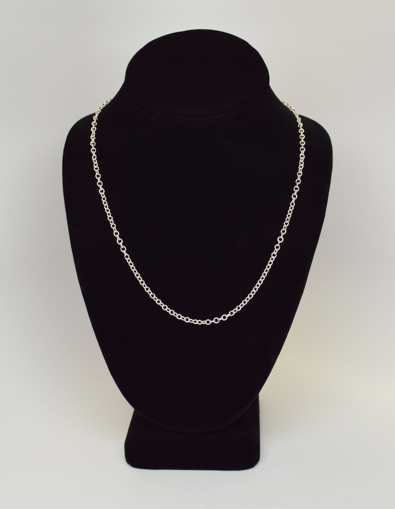 925 Sterling Silver 20 Inch Neck Chain SS20 Etsy