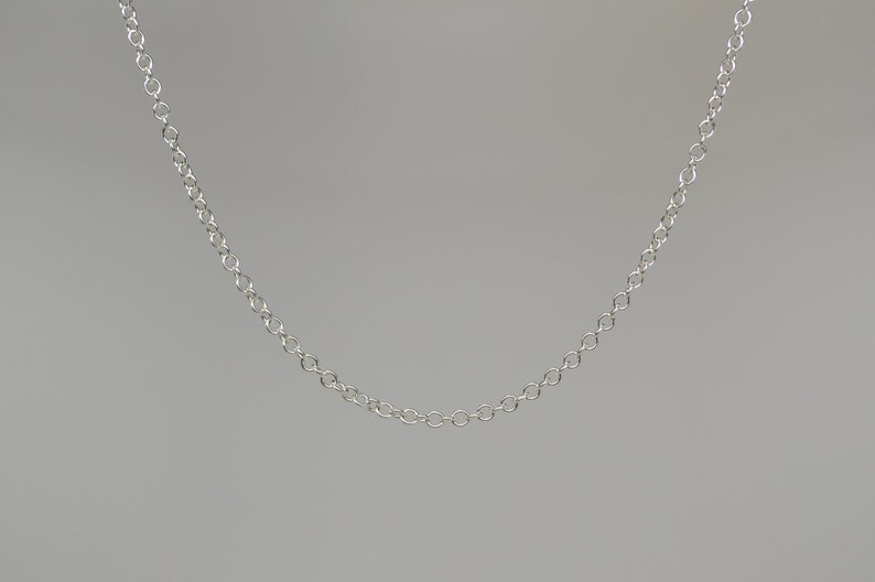 925 Sterling Silver 20 Inch Neck Chain SS20 Etsy