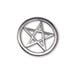 Peace Sign Hippie Pins Two Pack - Polished Silver Pewter Jacket Or Hat Pins, Made In USA - View #4