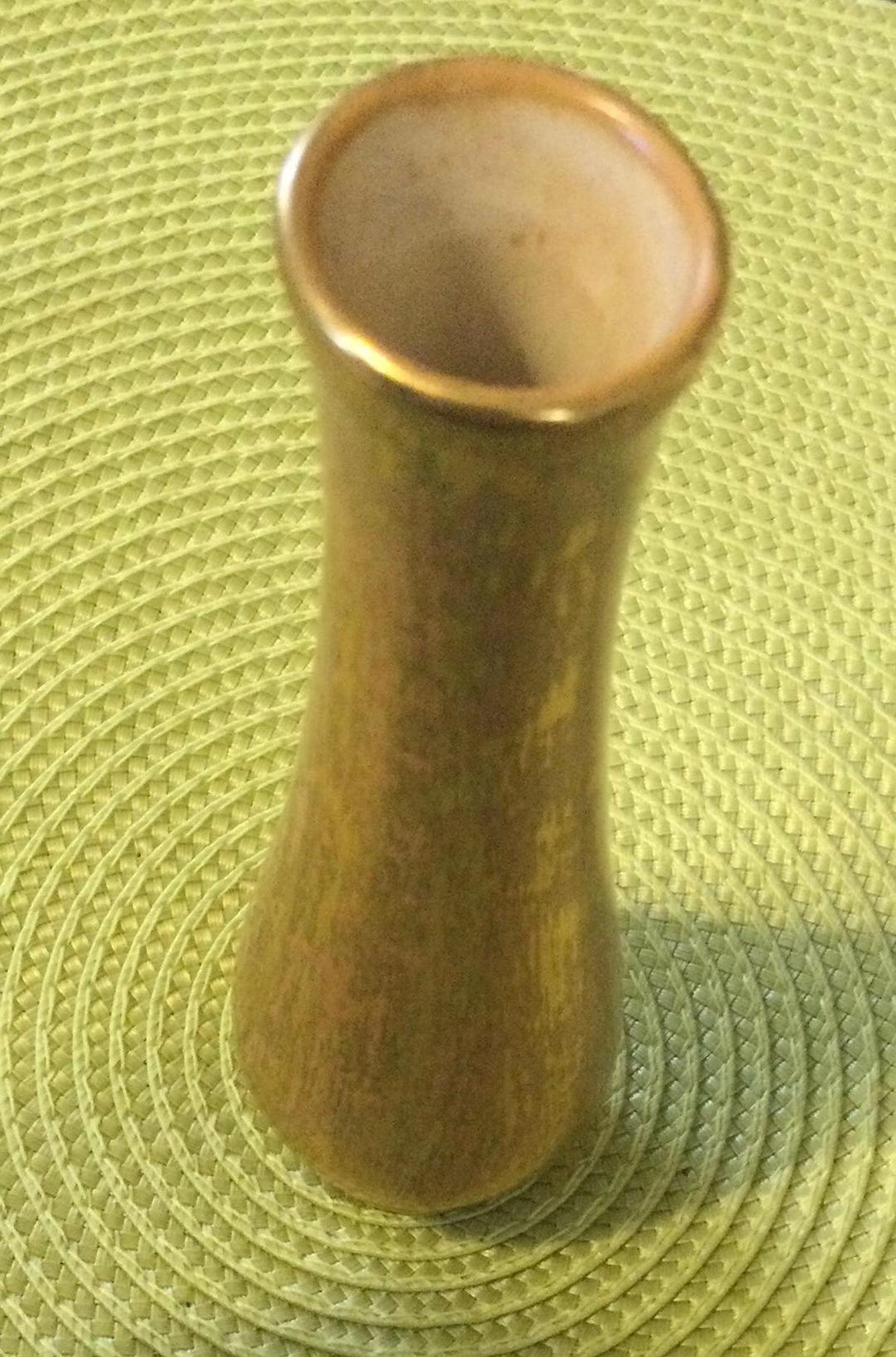 Stangle Stangle Pottery Bud Vase Granada Gold - Etsy