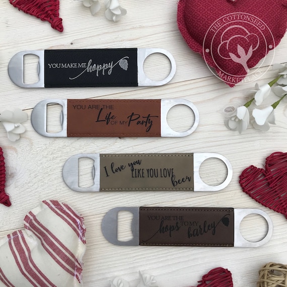 Valentines Day Love Gifts for Him Husband - Mens Valentines Gifts, Bottle  Opener 50.cal - Gifts for Him, Birthday Anniversary Valentines Gifts for  Him