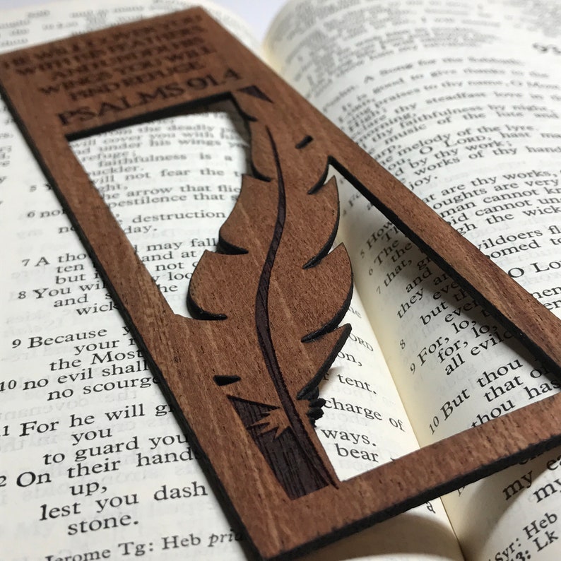 Wooden Bookmark Bible Study Gift Book Club Gift Psalms 91 Etsy wooden-bookmark-bible-study-gift-book-club-gift-psalms-91-etsy