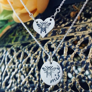 Bee Mine Valentine Charm Necklace for your Honey image 2