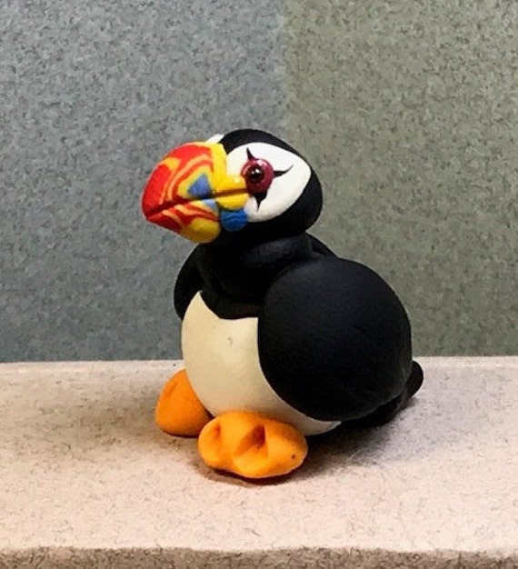 Odd-ly Interesting Bird Miniatures: Dodo, Ostrich, Puffin. Your