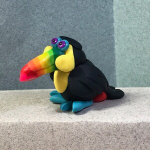 Toucan miniatures:  "Rainbow Billed" or "Banana Nosed" Your choice of one.