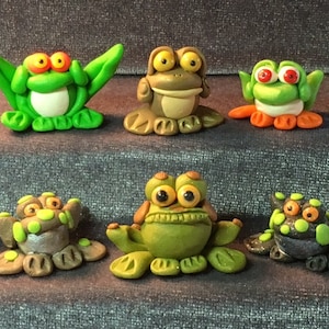 Toad and Frog miniatures.  Your choice of one.