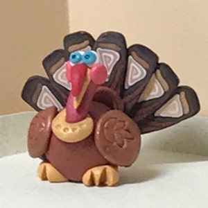 Turkeys! Feathered fowl in miniature! Your choice of one.
