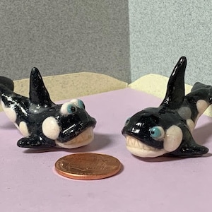 WHALES miniatures.  Your choice of one.