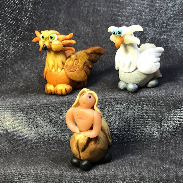 Mythological/ Hybrids Fantasy Creatures! - Centaur, Gryphon, or Hippogryph.  Your choice of one.