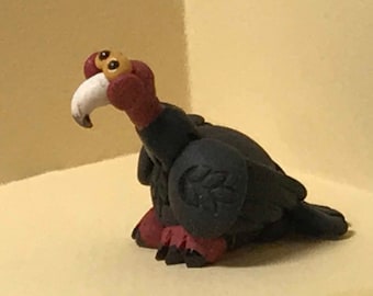Raptor Miniatures Turkey Vulture, Redtail Hawk