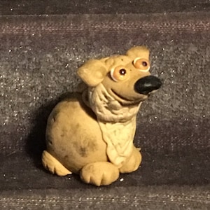 Zoo Denizens, Miniature Animal Assortment.  Giant Anteater, Hyena, Eurasian Badger, Aardvark.  Your choice of one.