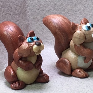 Squirrels and 'Ground Squirrels' (Chipmunks) miniatures - Choose from 7 types!  Your choice of one.